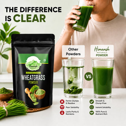 Premium Wheatgrass Powder 100G | Green Superfood