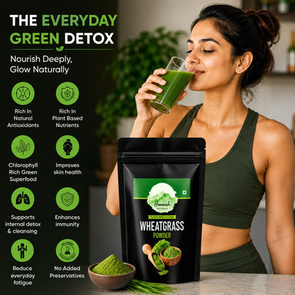 Premium Wheatgrass Powder 100G | Green Superfood