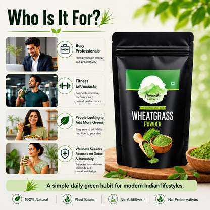 Premium Wheatgrass Powder 100G | Green Superfood