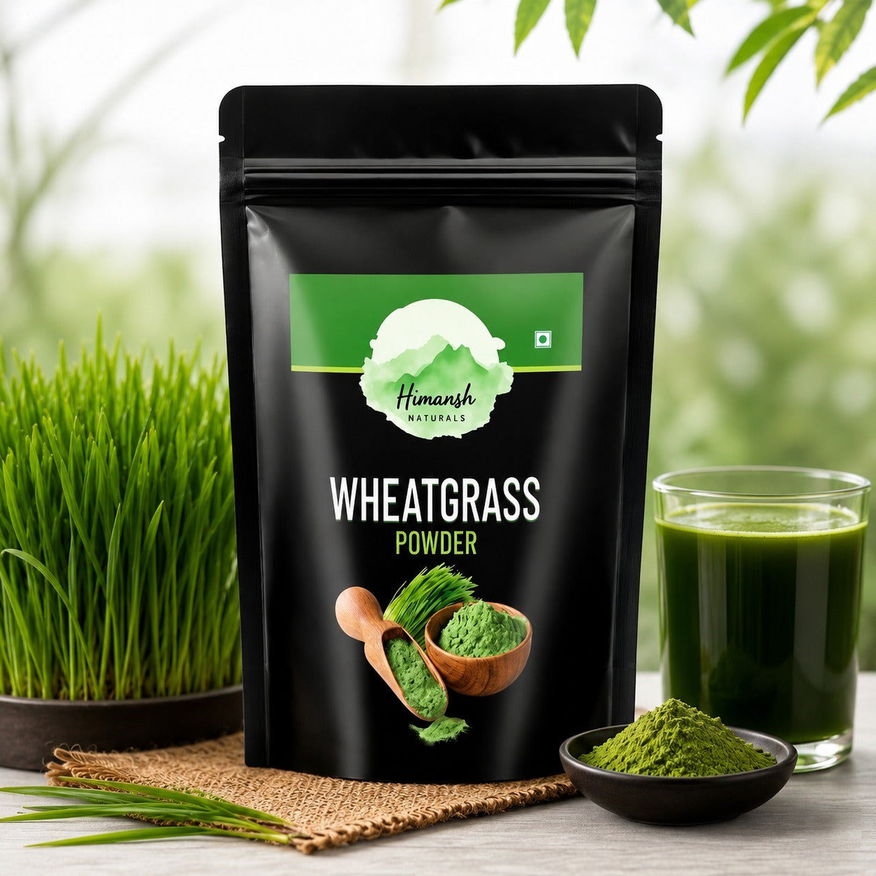 Premium Wheatgrass Powder 100G | Green Superfood
