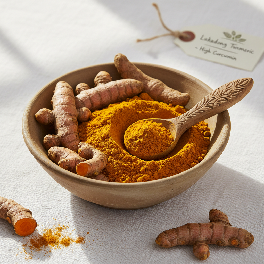 Lakadong Turmeric — High Curcumin from Meghalaya